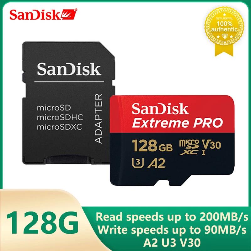 SanDisk ͽƮ  UHS-I ޸ ī, Ʈ ׼ ī޶ Ǵ п , A2,C10,V30,U3,200 MB/s, 128GB, 256GB, 1TB